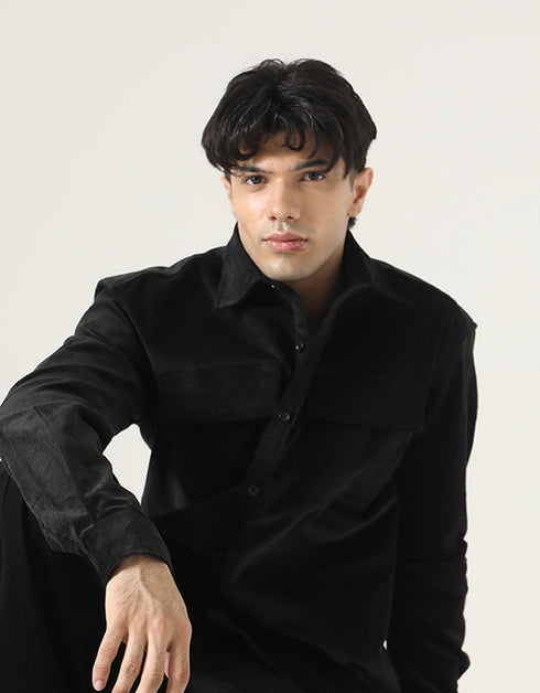 OVERSIZED CORDUROY SHIRT